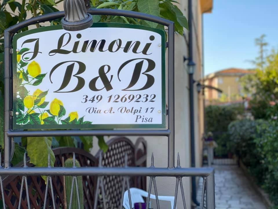 I Limoni B&B Pisa Exterior photo